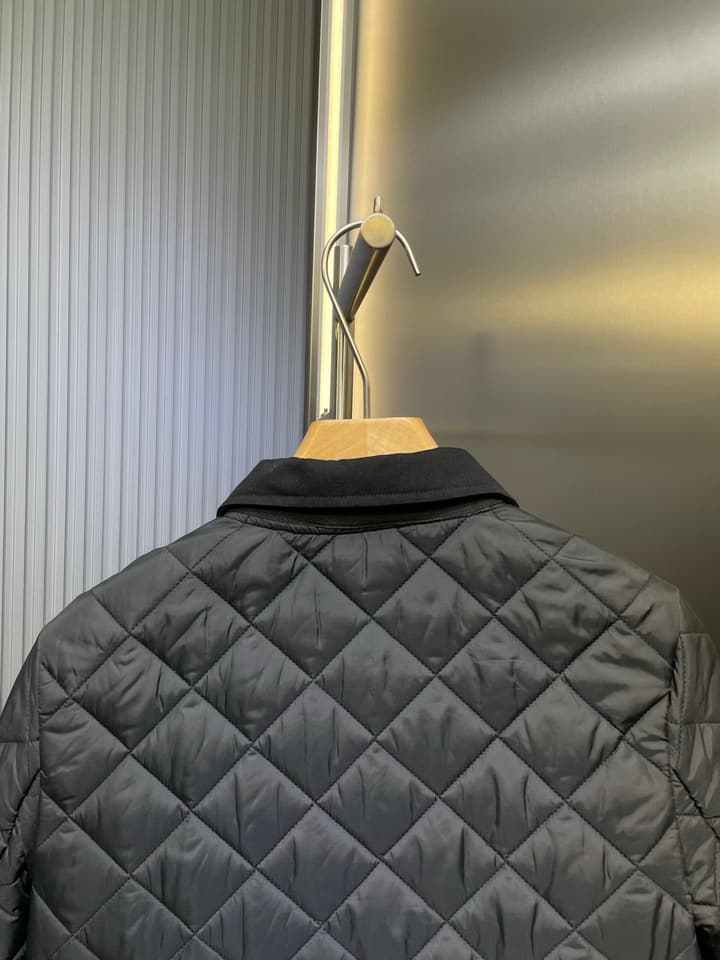 Moncler Quilted Padded Jacket – 2025 Collection in Black Quilted