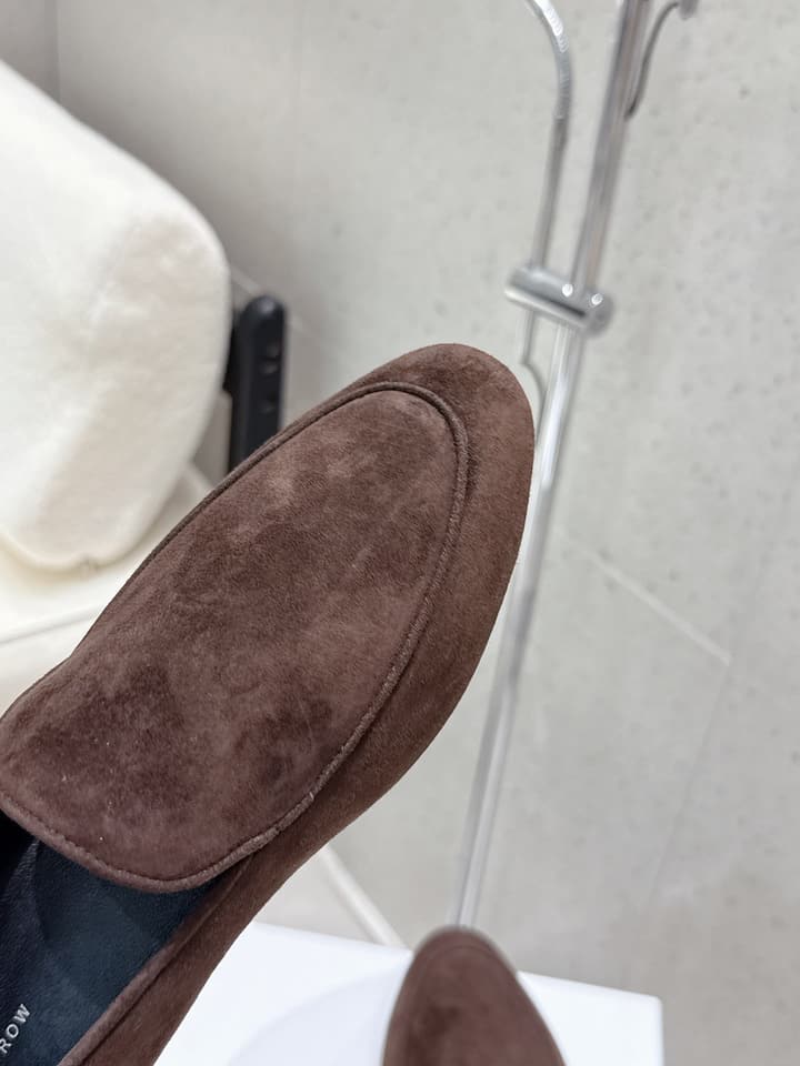 The Row Tassel Loafers in Black