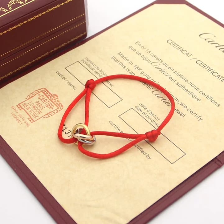 Cartier Trinity Bracelet in Specify Color on WhatsApp after ordering