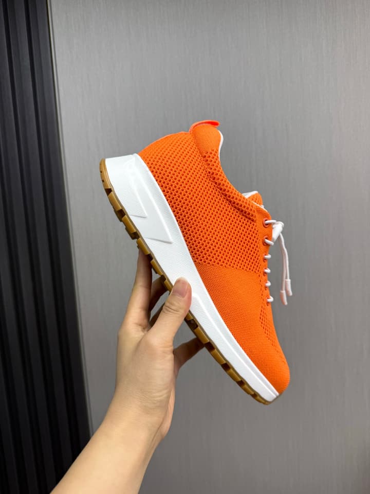 Prada Men's High-Quality Sneakers in Light Grey