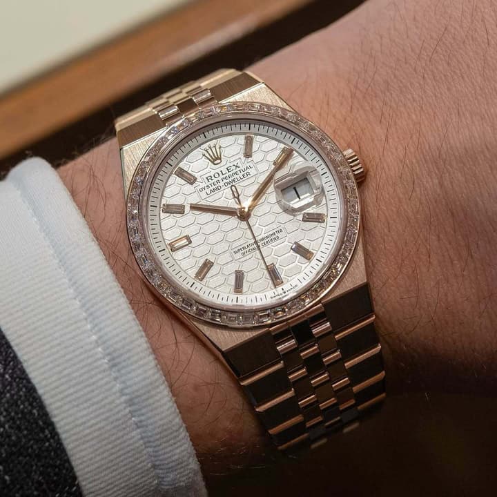 Rolex Land-Dweller Mechanical Watch – 2025 Collection in Gold