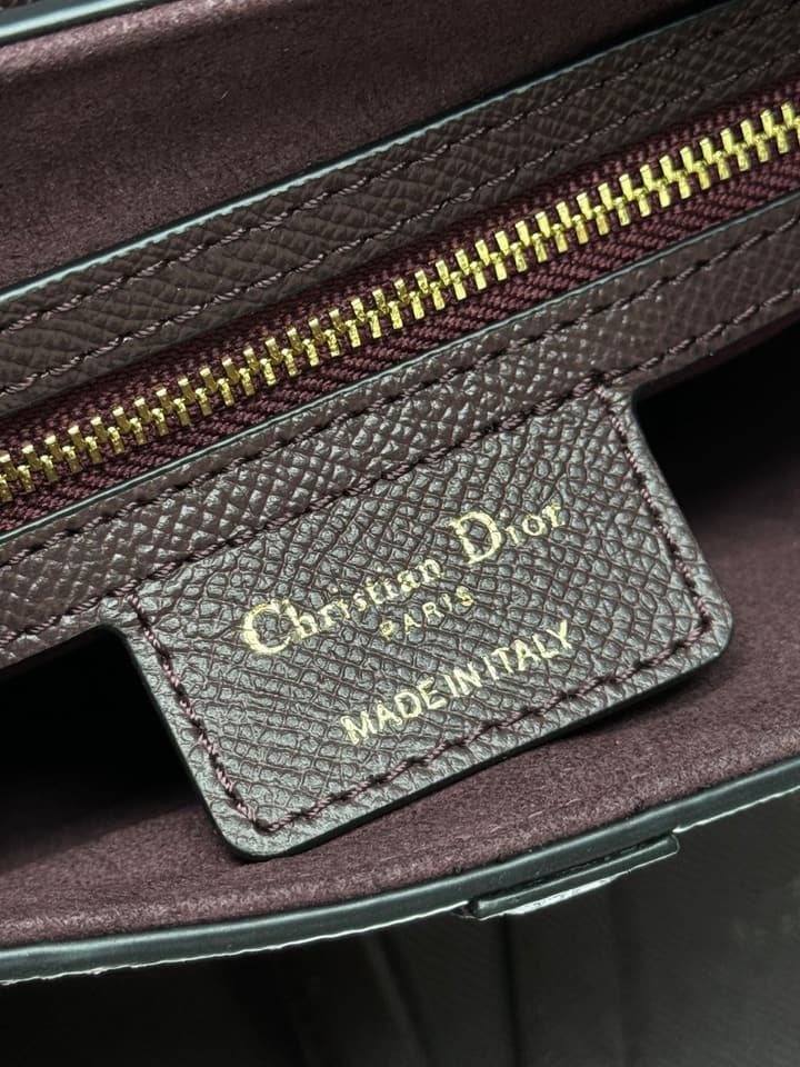 Dior Saddle Bag – Wine Red in Burgundy Red