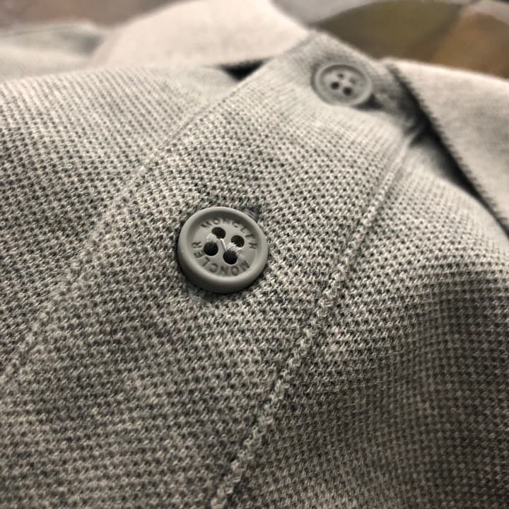 Moncler Classic Logo Back Print Polo Shirt – 2026SS in Black