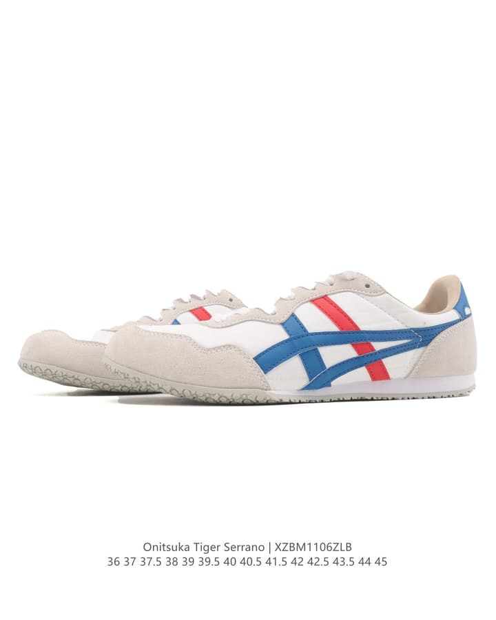 Onitsuka Tiger SERRANO™ Unisex Sneakers in Dark Navy And Beige