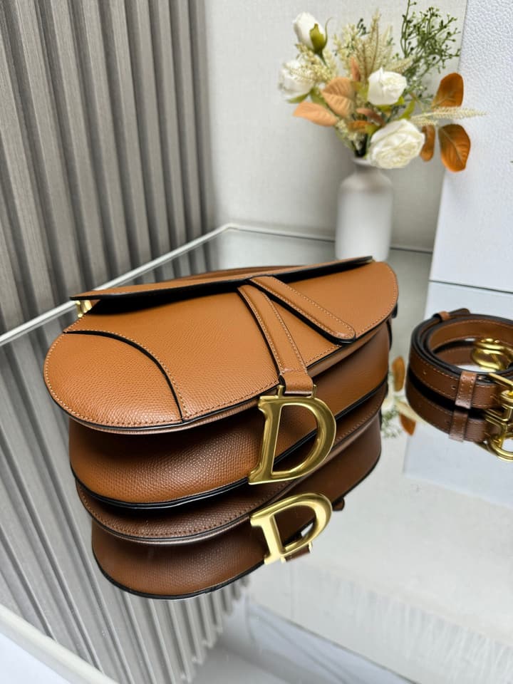 Dior Saddle Bag – Wine Red in Burgundy Red