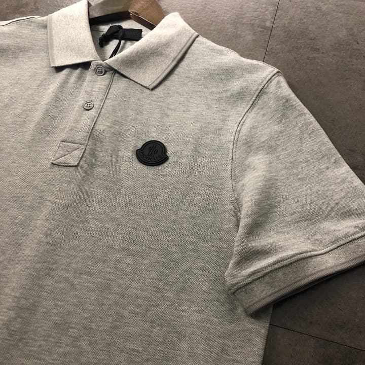 Moncler Classic Logo Back Print Polo Shirt – 2026SS in Black