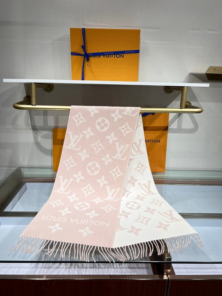 Louis Vuitton Monogram Wool Scarf