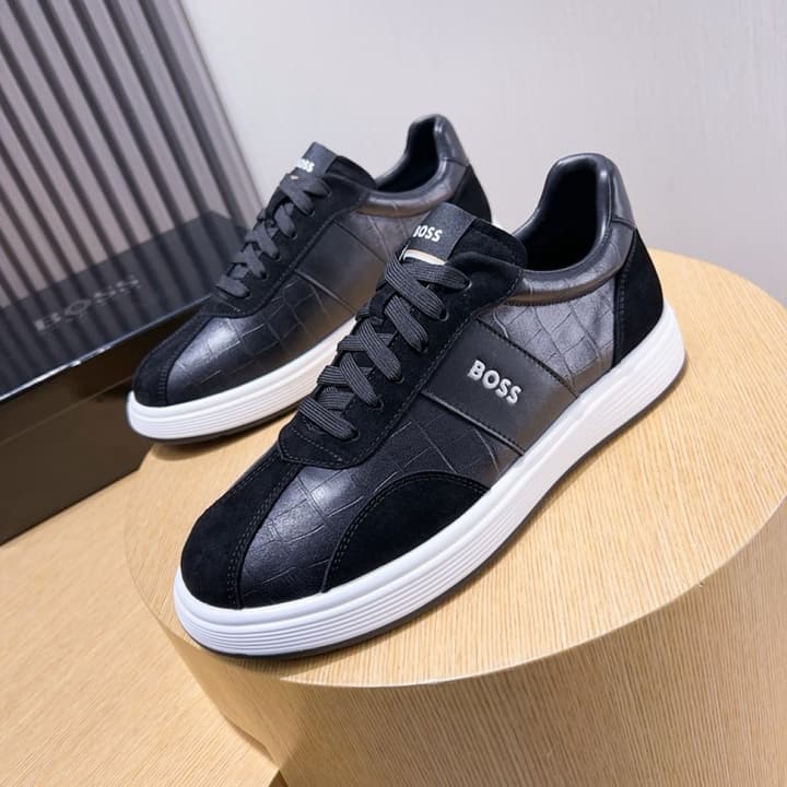 Boss Classic Leather Driving Shoes