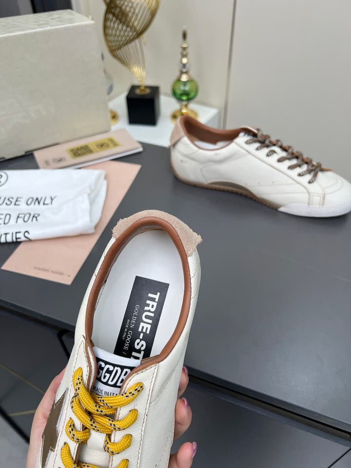 Golden Goose GGDB Star Distressed Sneakers in Black Suede