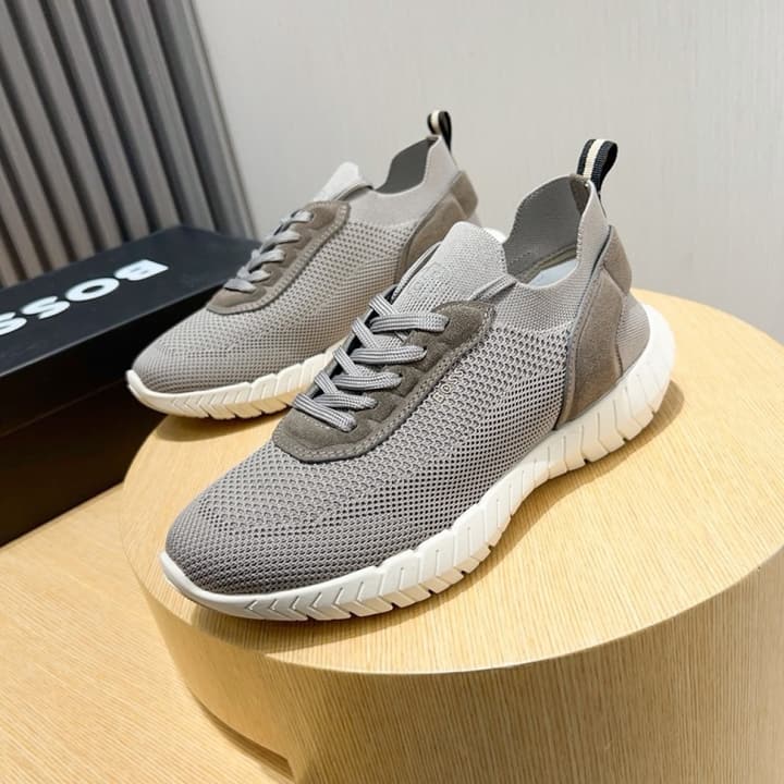 Boss Layered Design Sport Sneakers