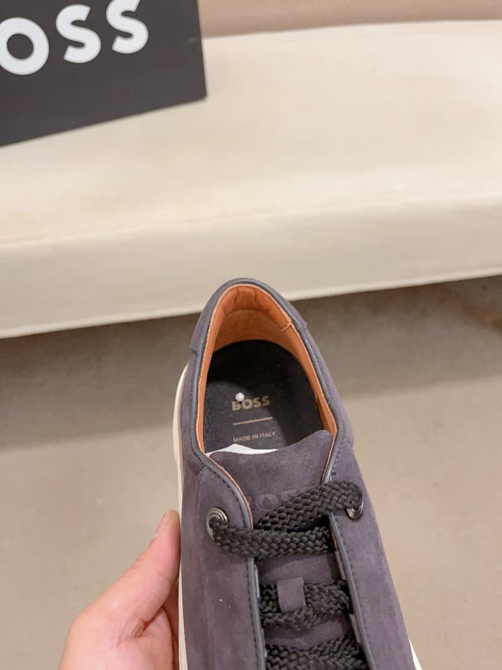 Boss Latest Casual Men's Sneakers in Black Monochromatic