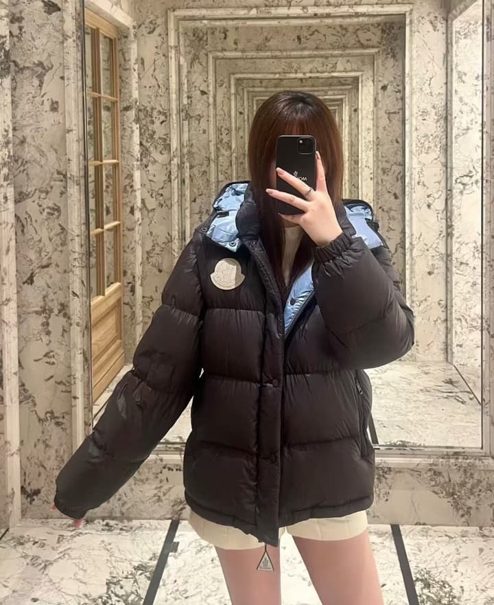 Moncler Cyclone Detachable Down Jacket – 2024FW in Black/Blue