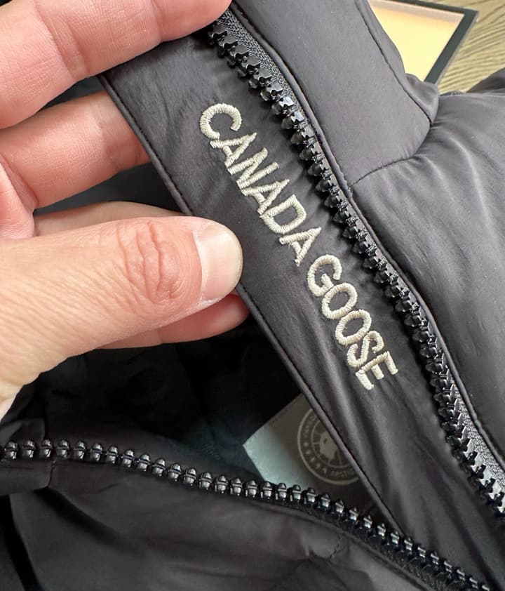 Canada Goose Black Label Puffer Jacket in Black