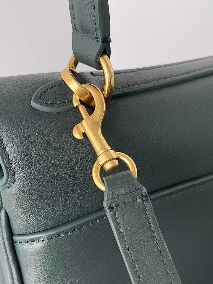 Balenciaga Rodeo Medium Shoulder Bag – 2024 Collection in Dark Green