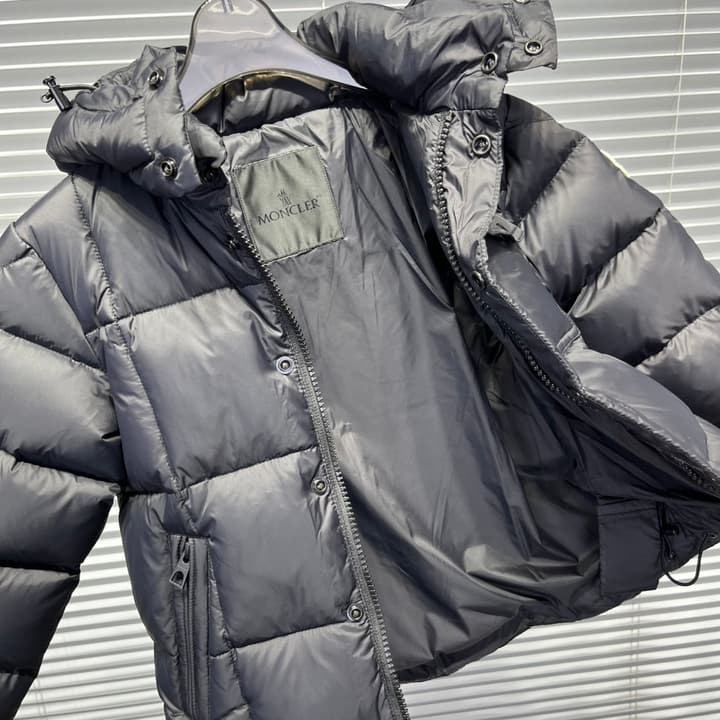Moncler Detachable Hood Puffer Jacket – 25 Collection – Kids Collection in Black Puffer Jacket