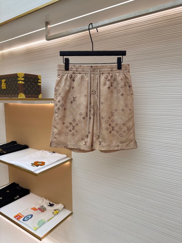Louis Vuitton Monogram Beach Shorts in Apricot