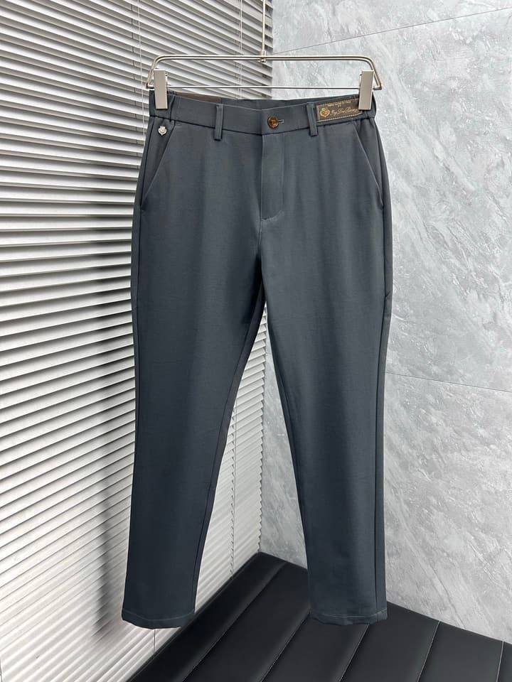 Brunello Cucinelli Tailored Casual Trousers – 2025SS in Black