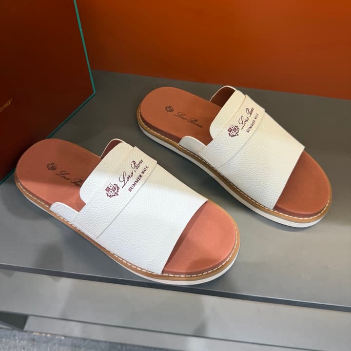 Loro Piana Summer Walk Crisscross Mules