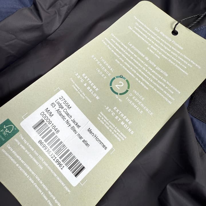 Canada Goose Lodge Series Coach Down Jacket – 2025 in Navy Blue