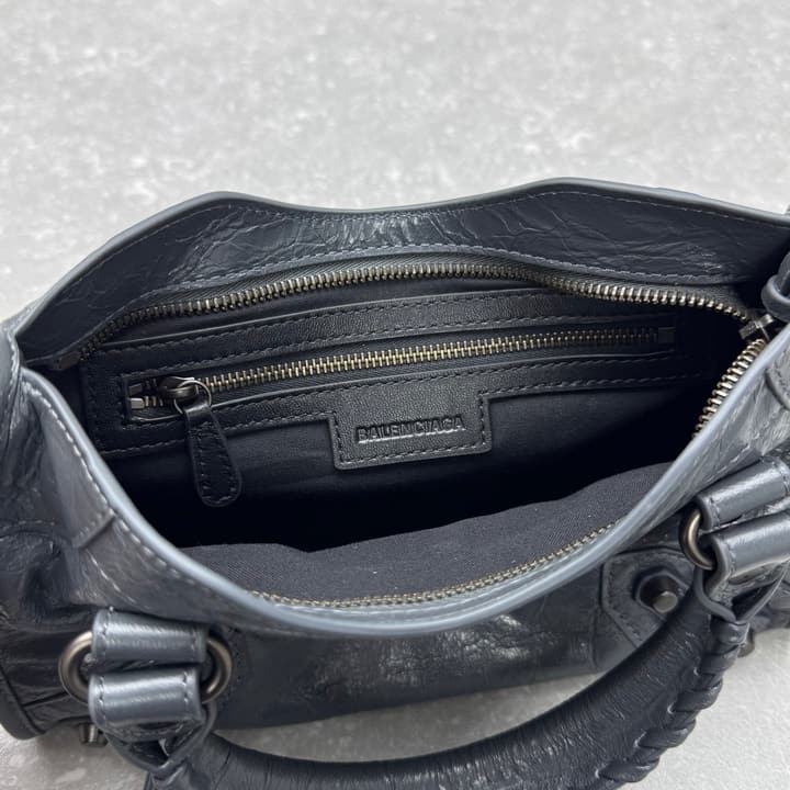Balenciaga Le City Mini Bag – 2024 in Volcanic Rock Grey