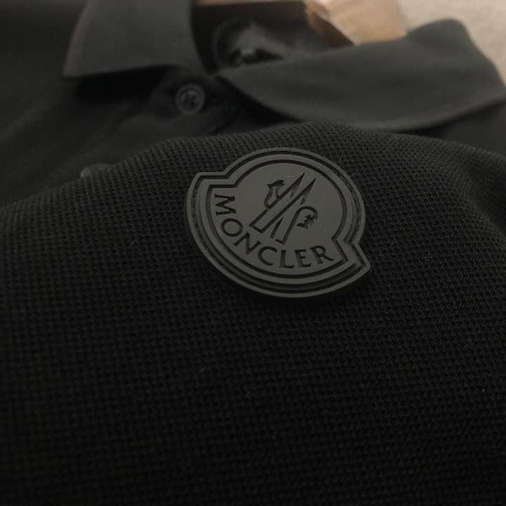 Moncler Classic Logo Back Print Polo Shirt – 2026SS in Black