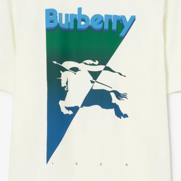 Burberry EKD Logo Crewneck T-Shirt in Black