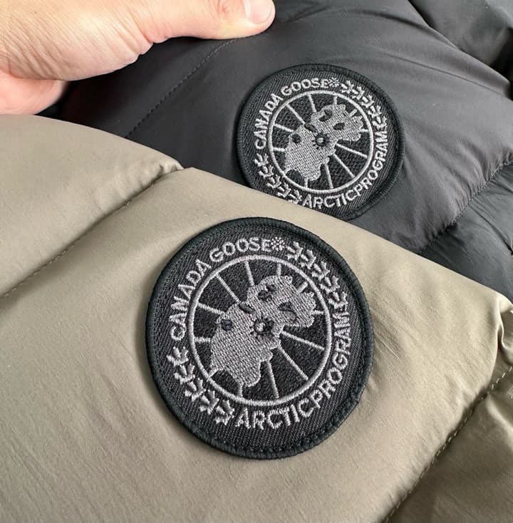 Canada Goose Black Label Puffer Jacket in Black