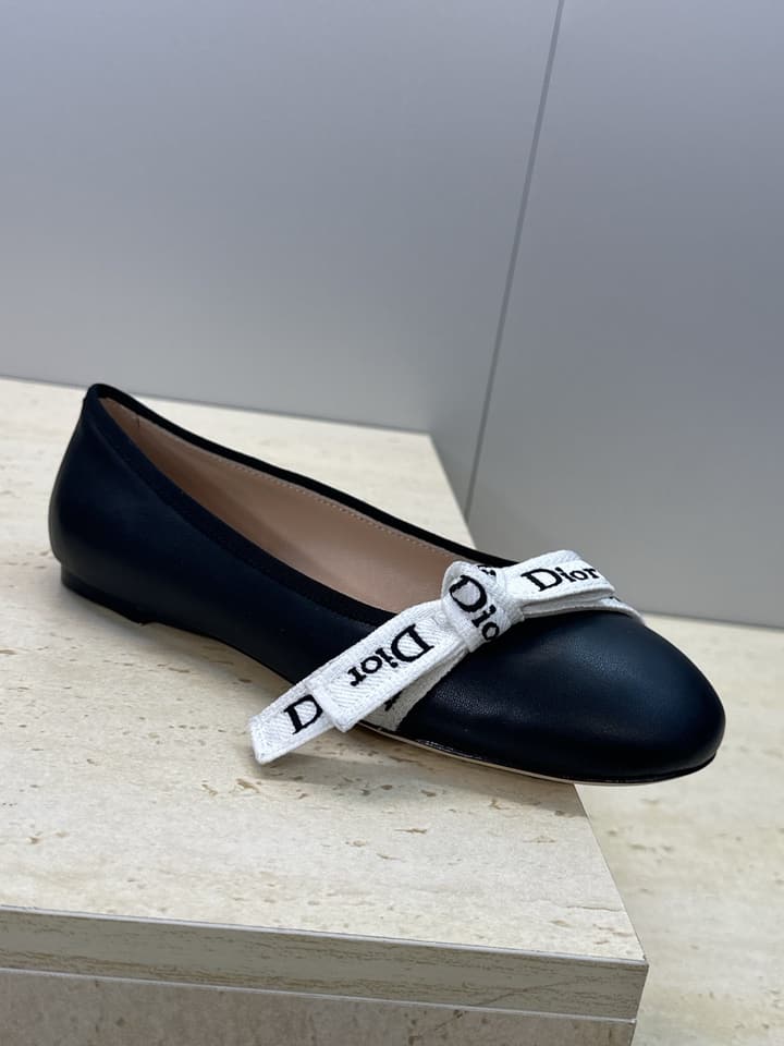 Dior J'Adior Bow Ballet Flats – 2026 Early Spring Collection