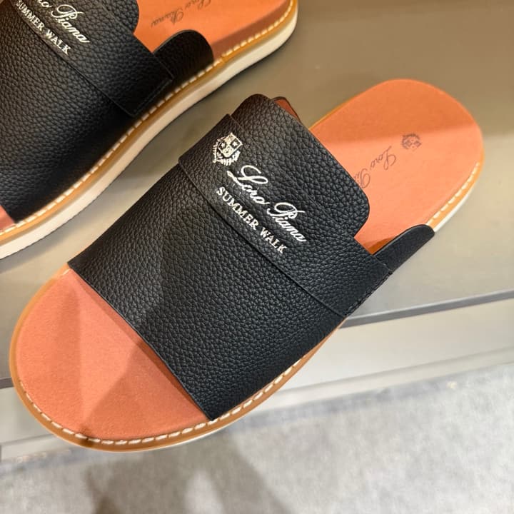 Loro Piana Summer Walk Crisscross Mules