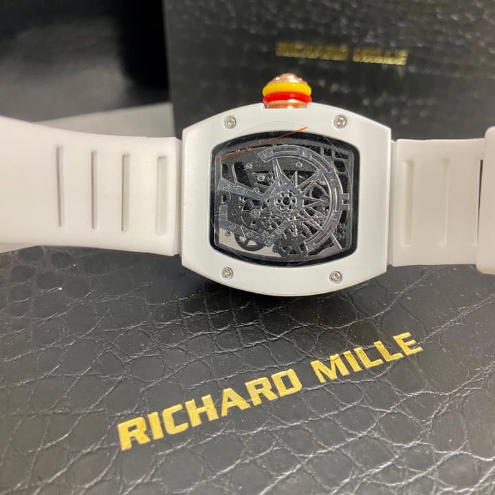 Richard Mille RM 88 Automatic Tourbillon Smiley Watch in Matte Black