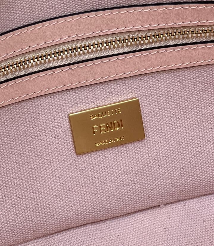 Fendi Classic Canvas Baguette Bag