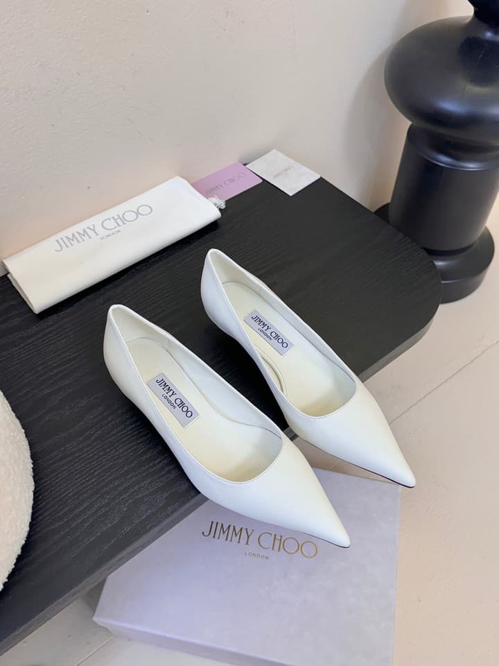 Jimmy Choo Pumps – 2025FW Collection in Black