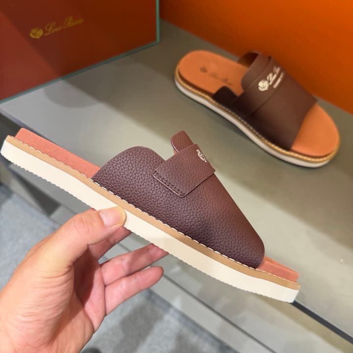 Loro Piana Summer Walk Crisscross Mules