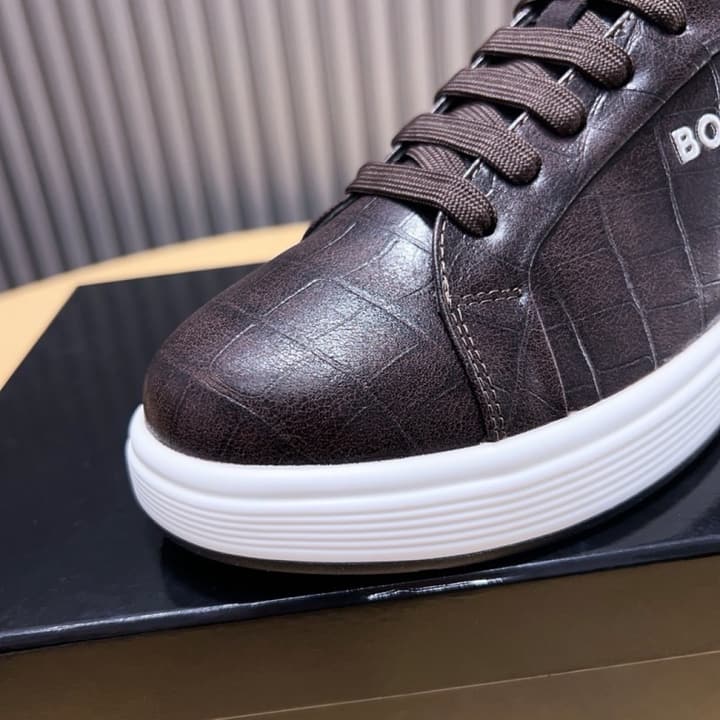 Boss Classic Leather Driving Shoes