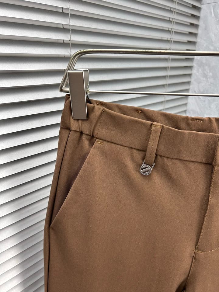 Zegna Custom Casual Trousers – 2025SS in Black