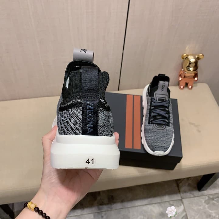 Zegna Latest Casual Sneakers in Black