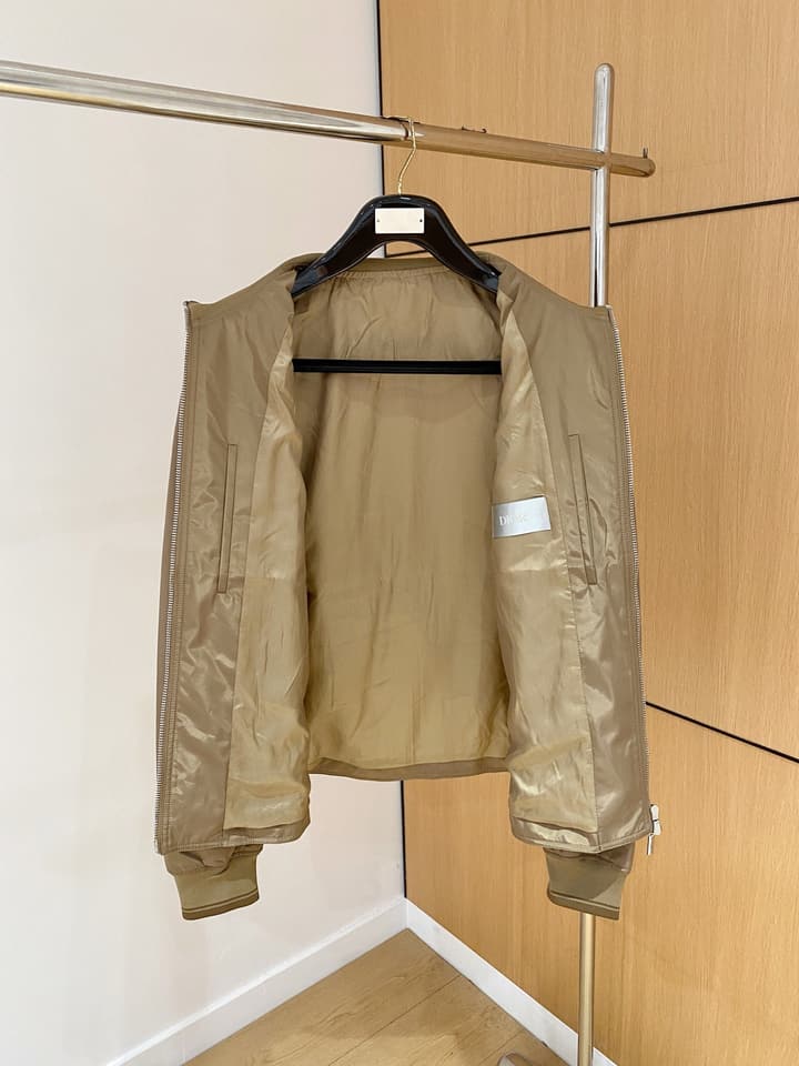 Dior Men's Casual Jacket – 2025 Fall/Winter in Dark Navy