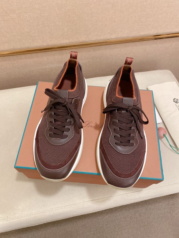 Loro Piana Classic Loafers in Dark Brown