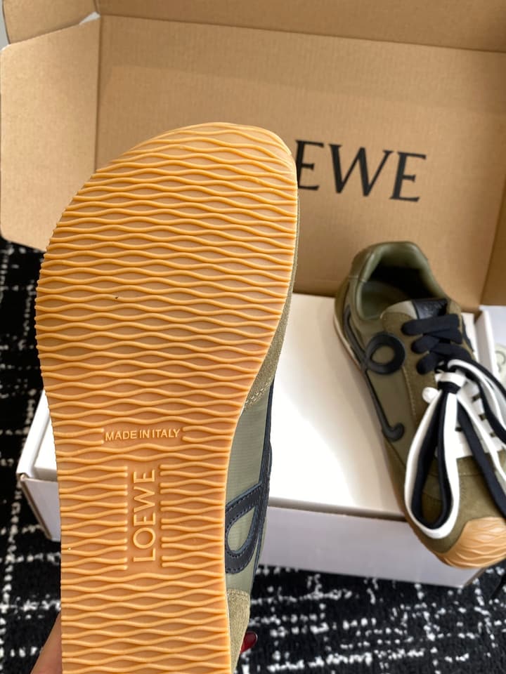 Loewe Ballet Runner Sneakers – 2025 Paris Fashion Week in Brown
