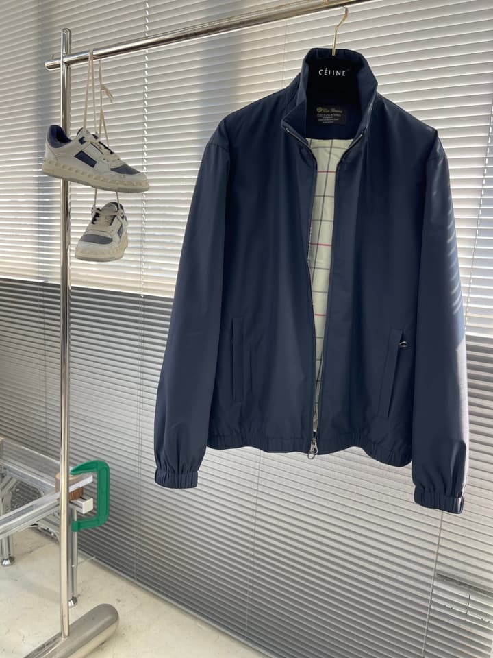 Loro Piana WindBelt Storm System Flight Jacket in Russet Brown