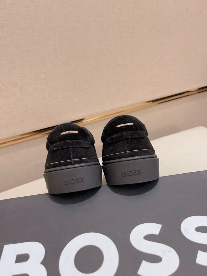 Boss Latest Casual Men's Sneakers in Black Monochromatic