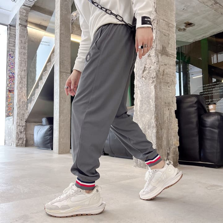 Moncler Logo Embroidered Sweatpants – 2023 Spring/Summer Collection in Black
