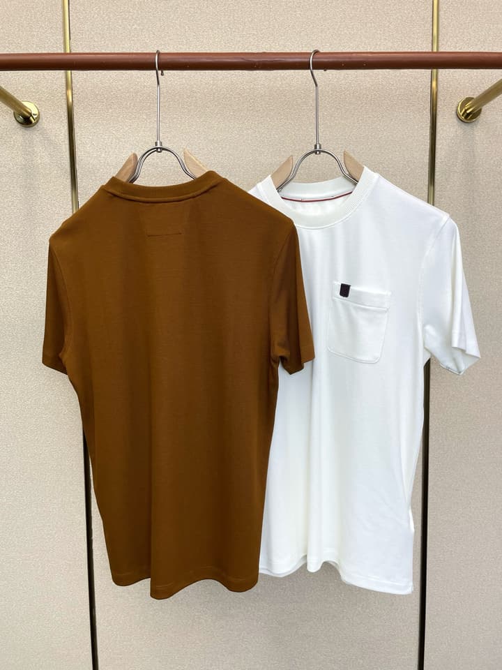 Loro Piana Men's Casual Short Sleeve T-Shirt