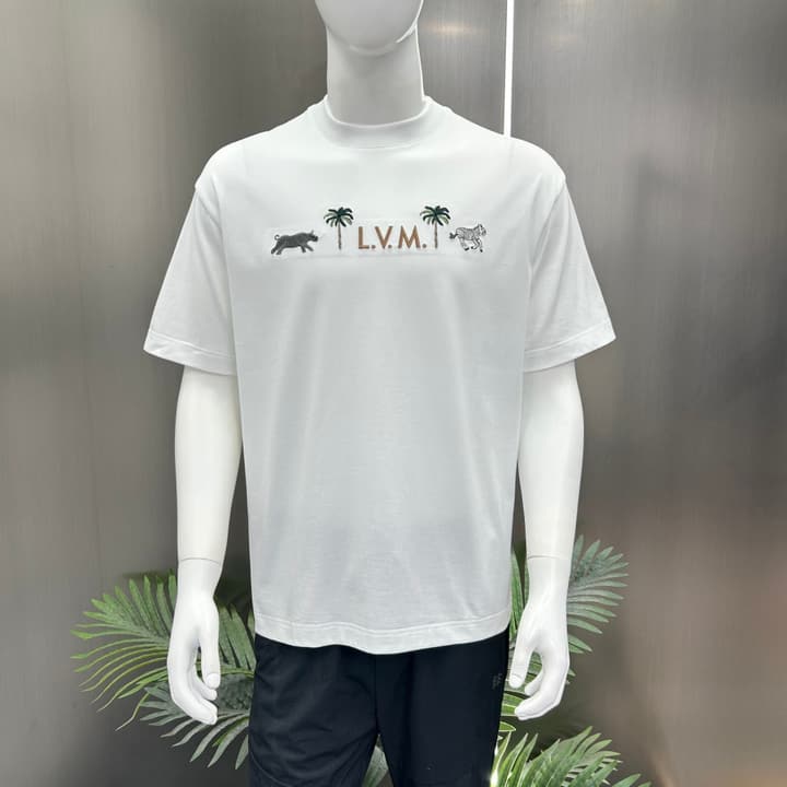 Louis Vuitton 2026 Hooded T-Shirt – 2026SS in Classic Black