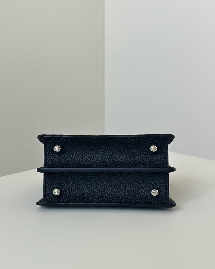 Fendi Peekaboo I See You Petite Satchel in Classic Black