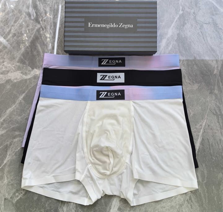 Zegna Seamless Ice Silk Underwear 3-Pack