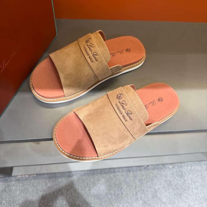 Loro Piana Summer Walk Crisscross Mules