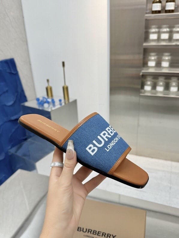 Burberry Chunky and Flat Heel Sandals