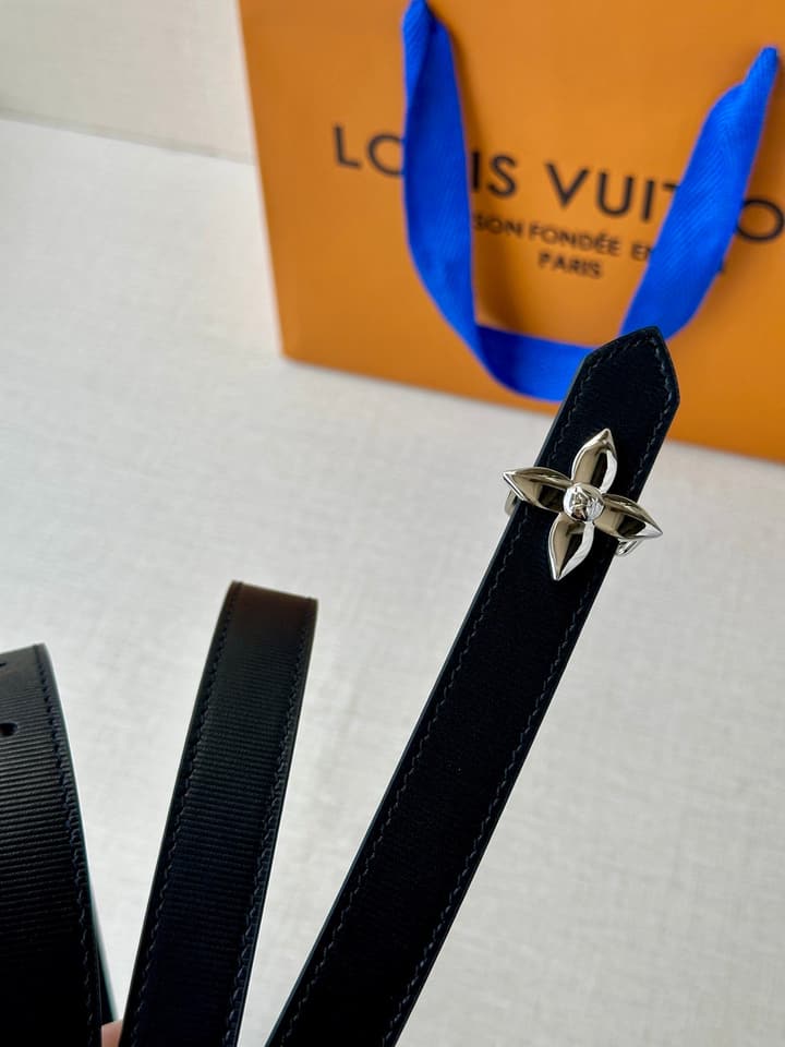 Louis Vuitton Iconic Reversible Monogram Belt in Gold Hardware