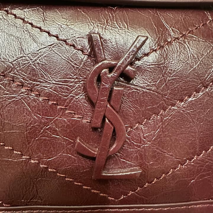 Saint Laurent Niki Baby Shoulder Bag in Apricot